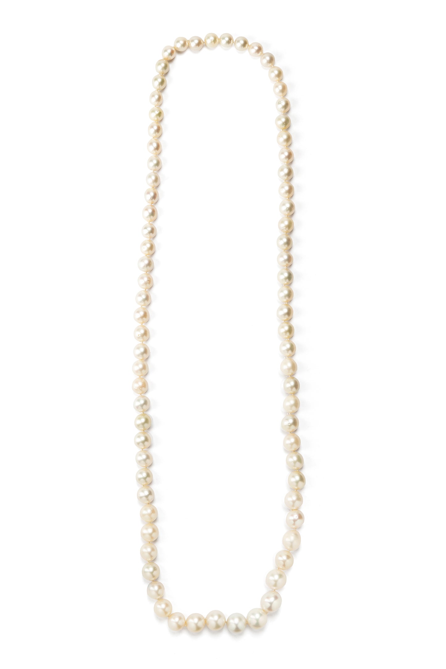 South-Sea-pearl necklace in 18k white gold
