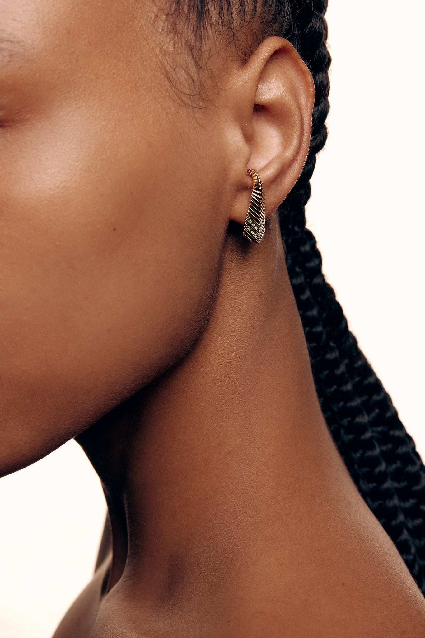 Emerald Embrace earrings