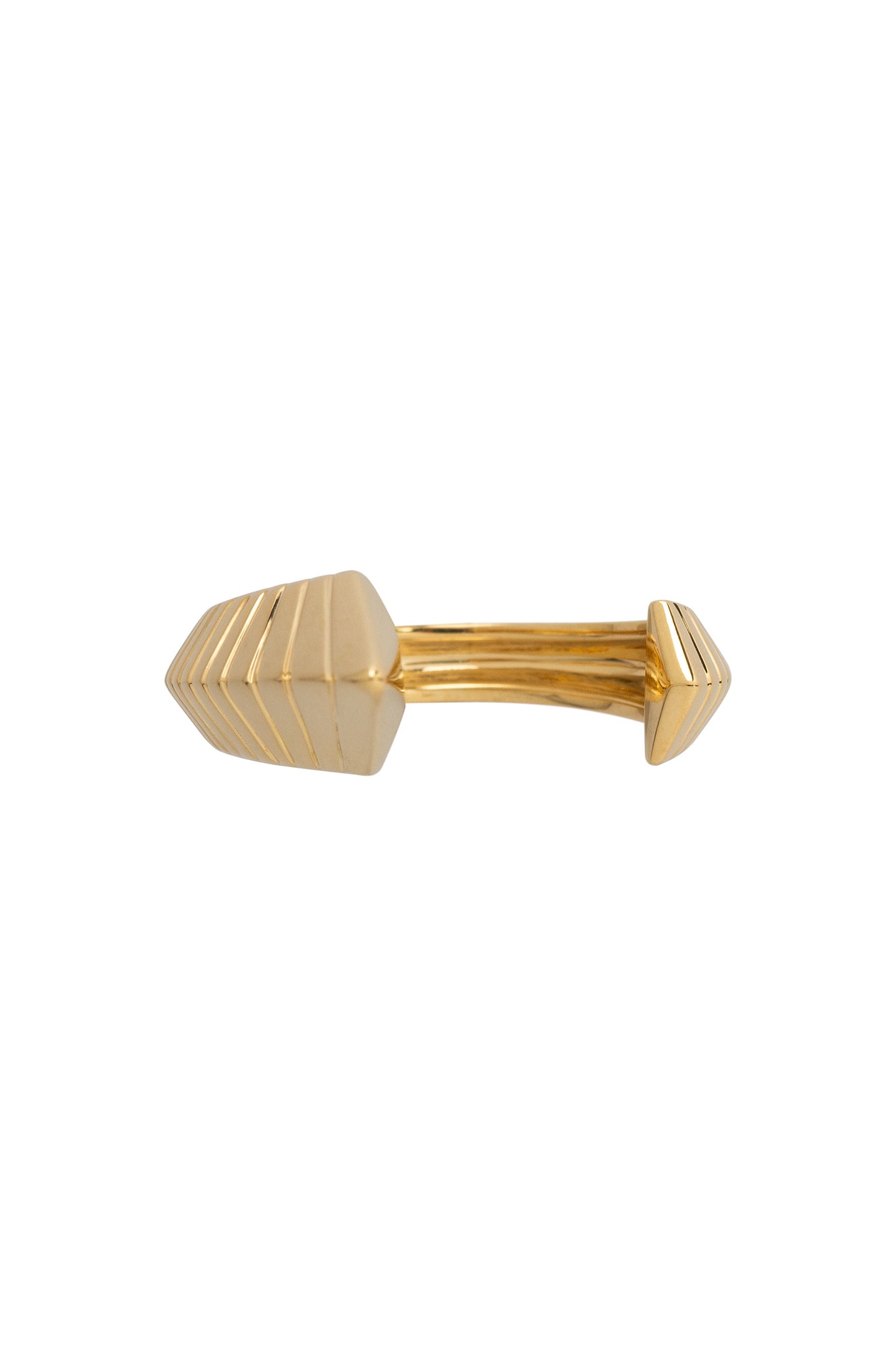 Embrace ring in 18k yellow gold